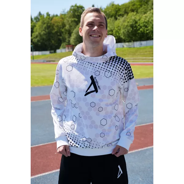  Hochwertiges Funktions-Sweatshirt für Herren ALTISPORT VOJ/ALM005MI01 WEIß 