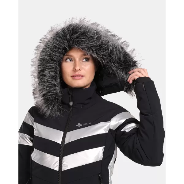  Damen-Skijacke KILPI LTD ASTER-W UL0141KI SCHWARZ 