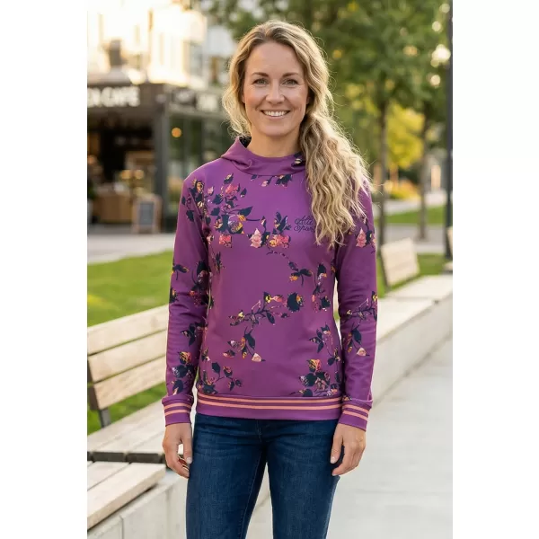  Premium-Sweatshirt für Damen ALTISPORT VOJ/ALW024MI01 LILA 