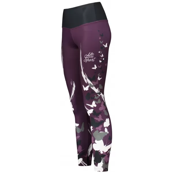 Lange Premium-Leggings für Damen ALTISPORT VOJ/ALW022LEG01 LILA 