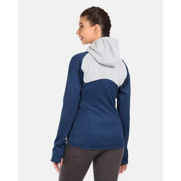  Warmes Damen-Sweatshirt KILPI VERSAM-W UL0205KI DUNKELBLAU 