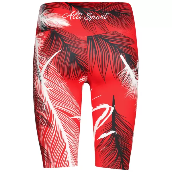  Damen-Leggings oberhalb des Knies Premium ALTISPORT VOJ/ALW001LEG02 ROT 