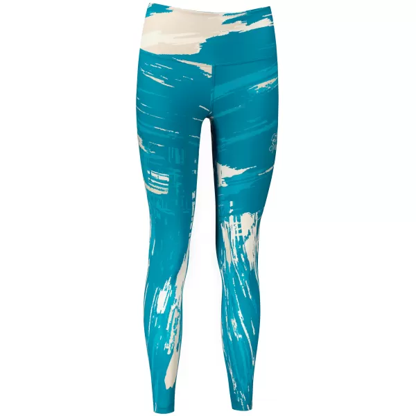  Lange Premium-Leggings für Damen ALTISPORT VOJ/ALW010LEG01 KEROSIN/BRAUN 