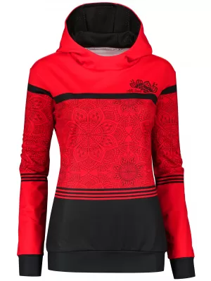 Premium-Sweatshirt für Damen ALTISPORT VOJ/ALW023MI01 ROT