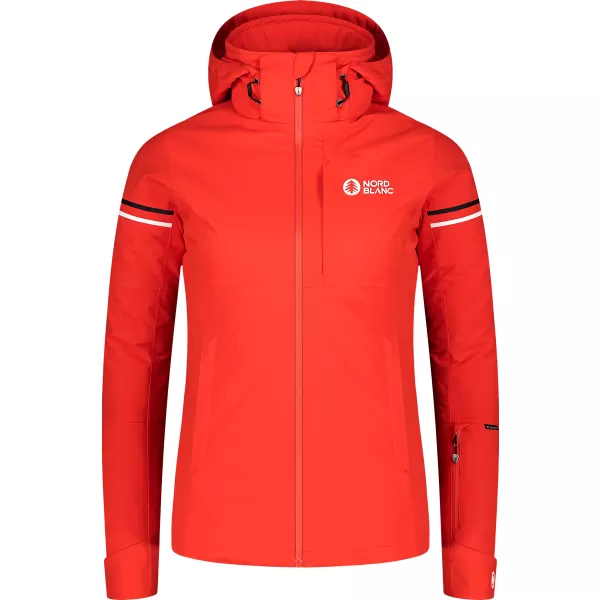  Damen-Skijacke NORDBLANC ICING NBWJL7931 ORANGEFARBENE TINTE 