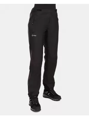 Wasserdichte Damenhose KILPI ALPIN-W UL0402KI SCHWARZ