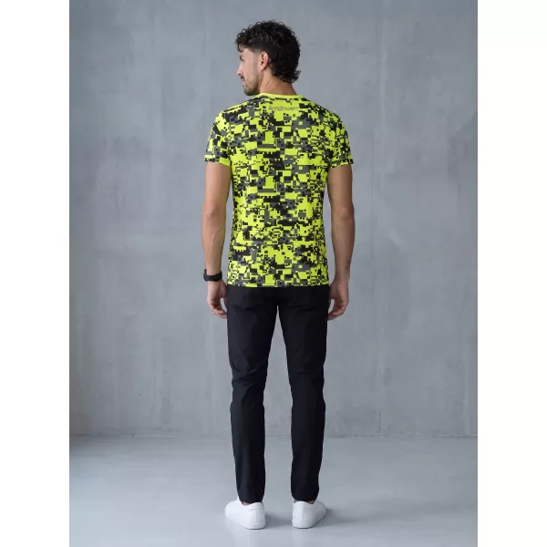  Herren Premium Plus Funktions-T-Shirt ALTISPORT VOJ/ALM011TR02 NEON GELB 