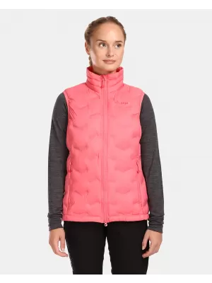 Isolierte Damenweste KILPI NAI-W UL0118KI ROSA