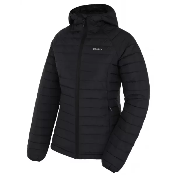  Daunenjacke für Damen HUSKY DREESER L SCHWARZ 
