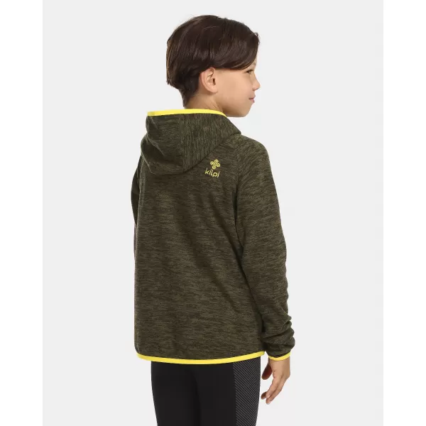  Fleece-Sweatshirt für Jungen KILPI FLOND-JB UJ0207KI GRÜN 