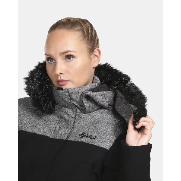  Wintermantel für Damen KILPI KETRINA-W UL0129KI SCHWARZ 