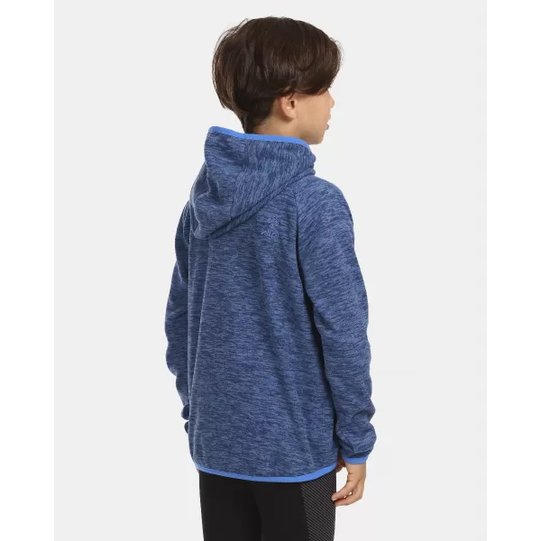  Fleece-Sweatshirt für Jungen KILPI FLOND-JB UJ0207KI DUNKELBLAU 