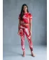 Lange Premium-Leggings für Damen ALTISPORT VOJ/ALW001LEG01 ROT
