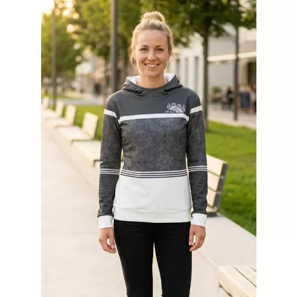  Premium-Sweatshirt für Damen ALTISPORT VOJ/ALW023MI01 GRAU 