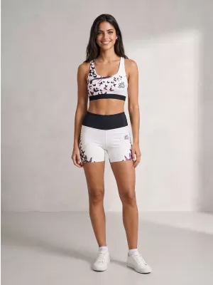 Kurze Premium-Leggings für Damen ALTISPORT VOJ/ALW022LEG03 WEIß