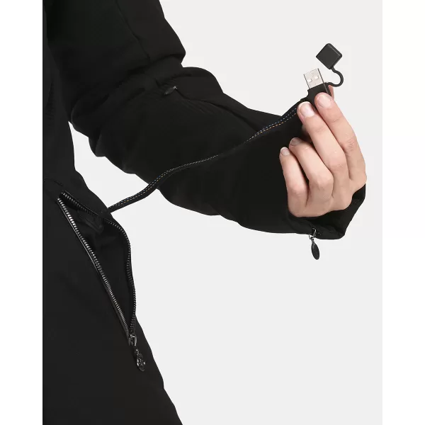 Damen-Skijacke KILPI EMILIN-W UL0110KI SCHWARZ 
