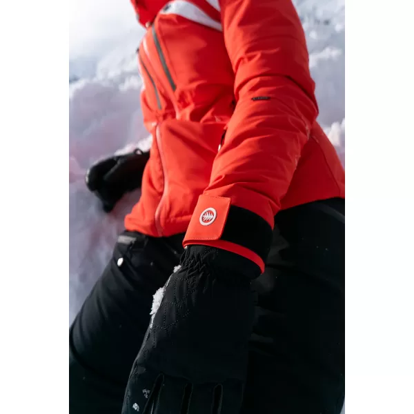  Damen-Skijacke NORDBLANC CREVASSE NBWJL7932 ORANGEFARBENE TINTE 