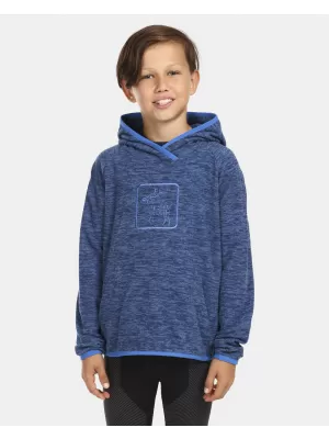 Fleece-Sweatshirt für Jungen KILPI FLOND-JB UJ0207KI DUNKELBLAU