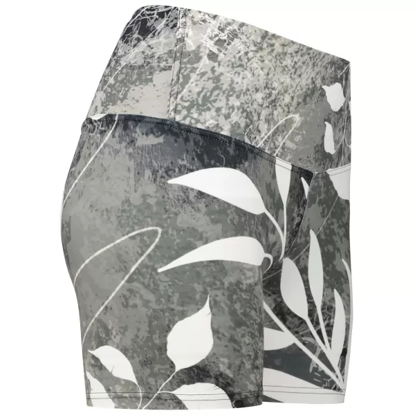  Kurze Premium-Leggings für Damen ALTISPORT VOJ/ALW020LEG03 SCHWARZ UND WEIß 