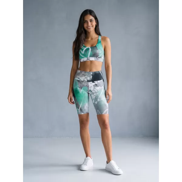  Premium-Sport-BH für Damen ALTISPORT VOJ/ALW017POD01 TÜRKIS 