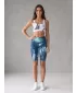 Dámské legíny nad kolena premium ALTISPORT VOJ/ALW010LEG02 KRÁLOVSKÁ MODRÁ
