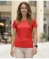 Hochwertiges Funktions-T-Shirt für Damen ALTISPORT VOJ/ALW000TR01 ROT