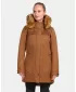 Wintermantel für Damen KILPI PERU-W UL0125KI BRAUN