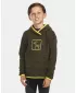 Fleece-Sweatshirt für Jungen KILPI FLOND-JB UJ0207KI GRÜN