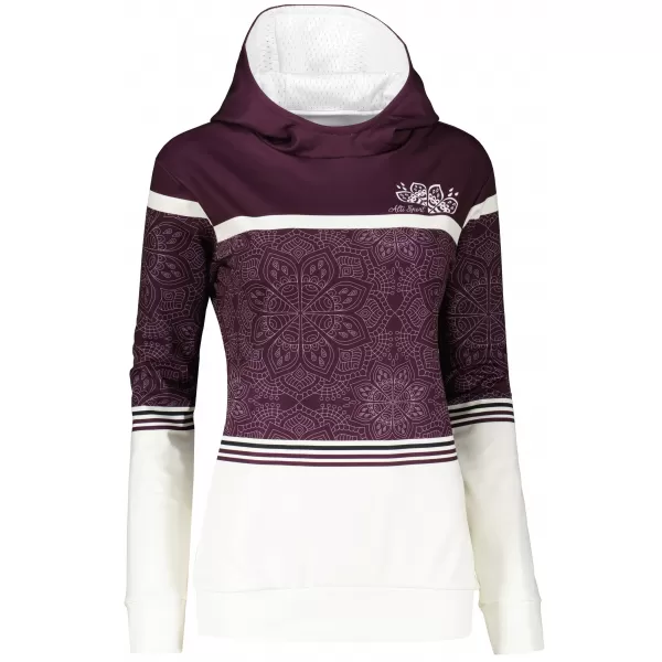  Premium-Sweatshirt für Damen ALTISPORT VOJ/ALW023MI01 LILA 