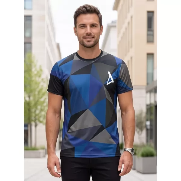  Herren Premium Plus Funktions-T-Shirt ALTISPORT VOJ/ALM007TR02 DUNKELBLAU 