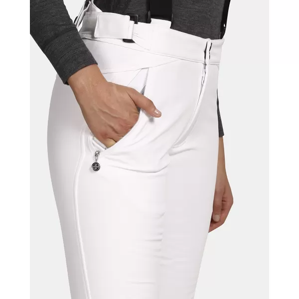  Softshell-Skihose für Damen KILPI DIONE-W UL0408KI WEIß 