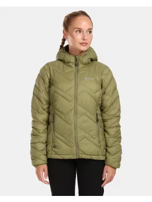 Isolierte Damenjacke KILPI REBEKI-W UL0131KI GRÜN