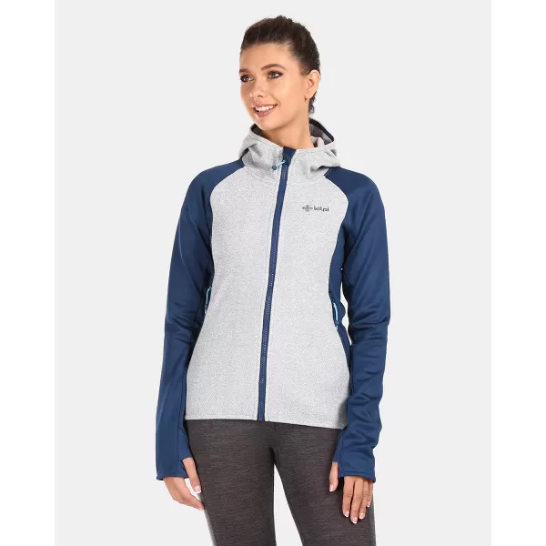  Warmes Damen-Sweatshirt KILPI VERSAM-W UL0205KI DUNKELBLAU 