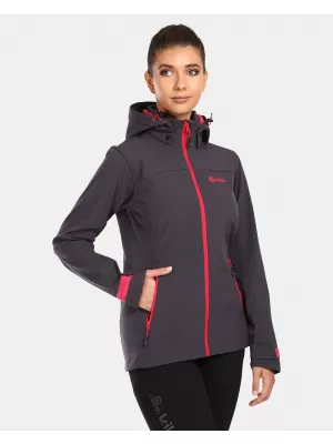 Softshelljacke für Damen KILPI RAVIA-W UL0124KI DUNKELGRAU