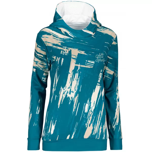  Hochwertiges Funktions-Sweatshirt für Damen ALTISPORT VOJ/ALW010MI01 KEROSIN/BLAU 