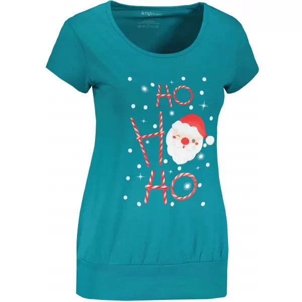  Damen-T-Shirt ALTISPORT VANOCE03W120 DUNKLES TÜRKIS 