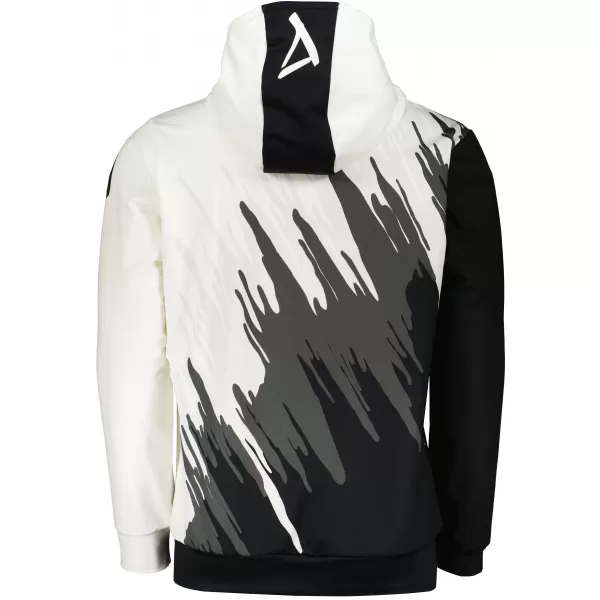  Hochwertiges Funktions-Sweatshirt für Herren ALTISPORT VOJ/ALM006MI01 SCHWARZ UND WEIß 