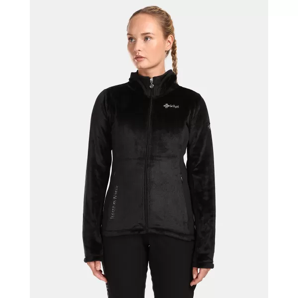  Warmes Damen-Sweatshirt KILPI SKATHI-W UL0220KI SCHWARZ 