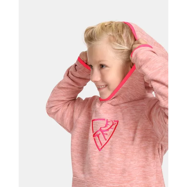  Fleece-Sweatshirt für Mädchen KILPI FLOND-JG UJ0253KI HELLROSA 