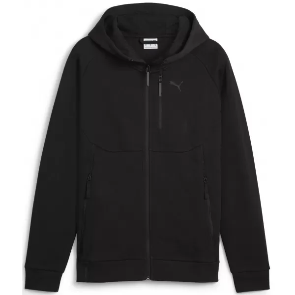  Herren-Sweatshirt PUMA TECH FULL-ZIP HOODIE 624385-01 SCHWARZ 