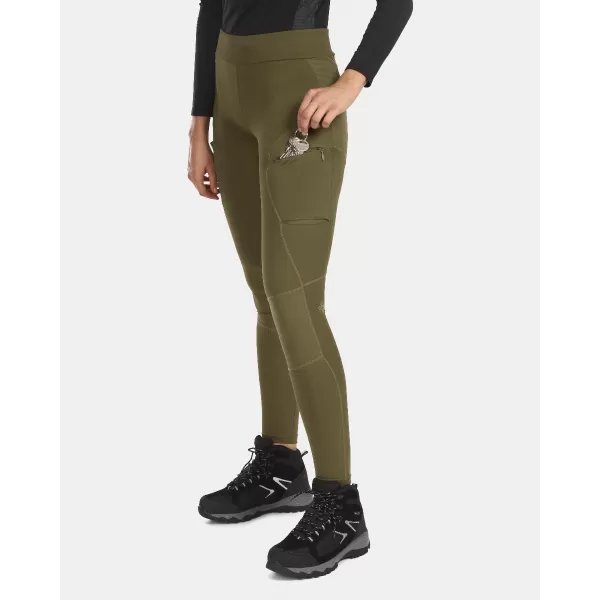  Leggings für Damen KILPI MOUNTERIA-W UL0418KI GRÜN 