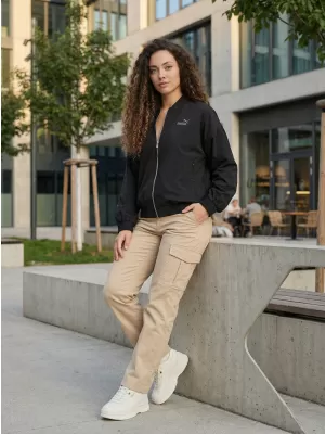 Damenjacke PUMA STYLE JACKET 623687-01 SCHWARZ
