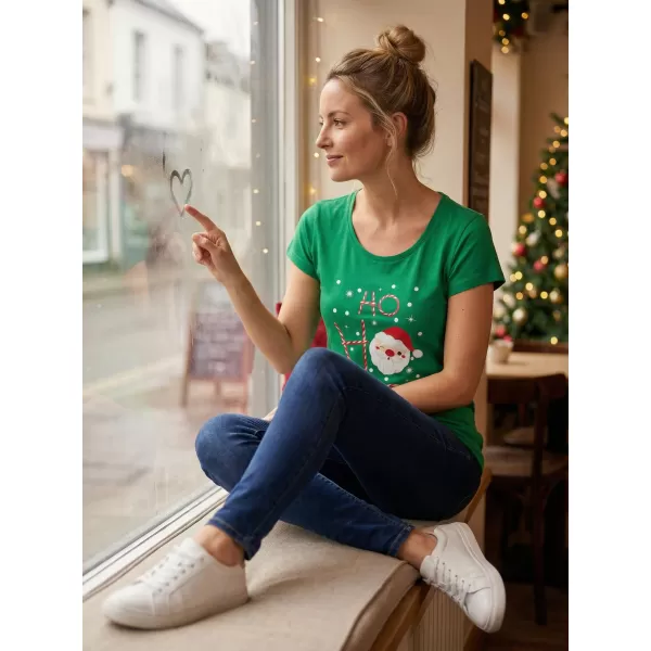  Damen-T-Shirt ALTISPORT VANOCE03W120 MITTELGRÜN 