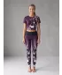Lange Premium-Leggings für Damen ALTISPORT VOJ/ALW022LEG01 LILA