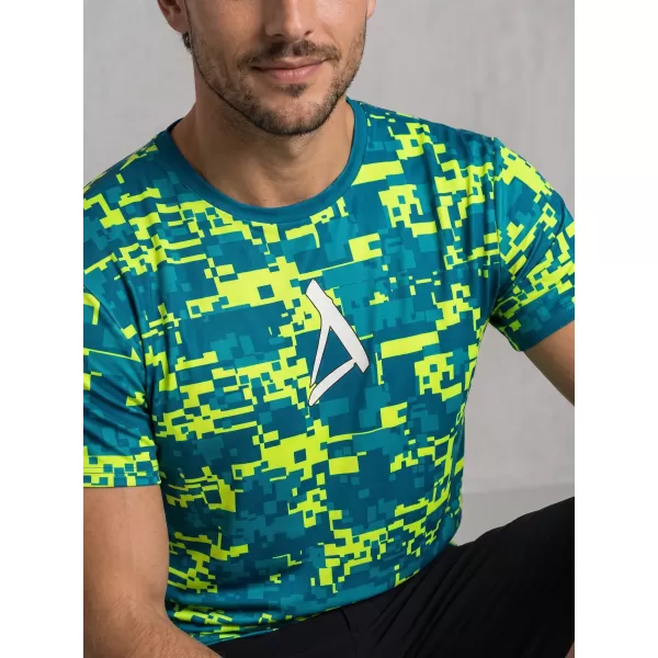  Herren Premium Plus Funktions-T-Shirt ALTISPORT VOJ/ALM011TR02 KEROSIN/NEONGELB 