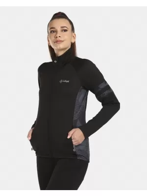 Damen-Sweatshirt KILPI JUNIE-W UL0207KI SCHWARZ