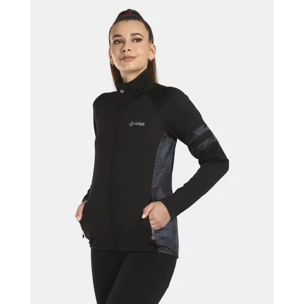  Damen-Sweatshirt KILPI JUNIE-W UL0207KI SCHWARZ 