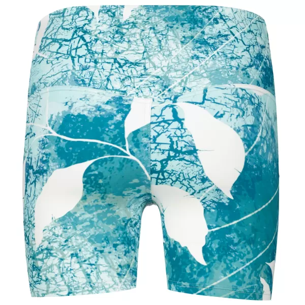  Kurze Premium-Leggings für Damen ALTISPORT VOJ/ALW020LEG03 BLAU 