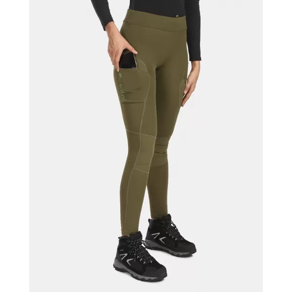 Leggings für Damen KILPI MOUNTERIA-W UL0418KI GRÜN 