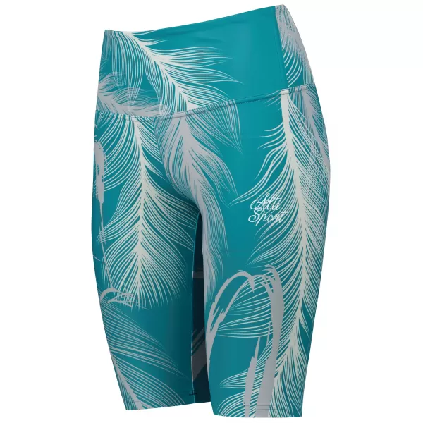  Damen-Leggings oberhalb des Knies Premium ALTISPORT VOJ/ALW001LEG02 SMARAGD 